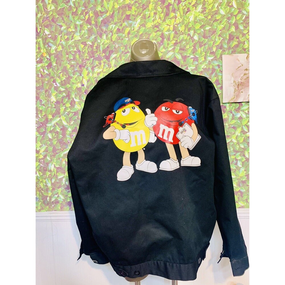 M&M NASCAR Black 2X Racing Jacket Kyle Busch JH Design